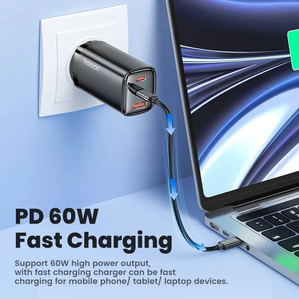 PD60W USB C To Type C Cable For iPhone 15 Pro Max 5 in 1 Cable Charging Case Set USB Adapter Cable For Samsung S23 Xiaomi